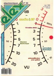 électronique - Docs en stock