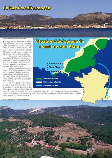 L'aventure du projet SPELE-EAU à Siou Blanc - accueil