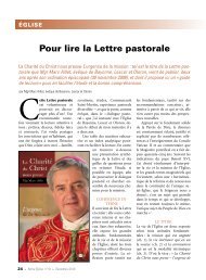 Pour lire la lettre pastorale - Diocèse de Bayonne, Lescar et Oloron