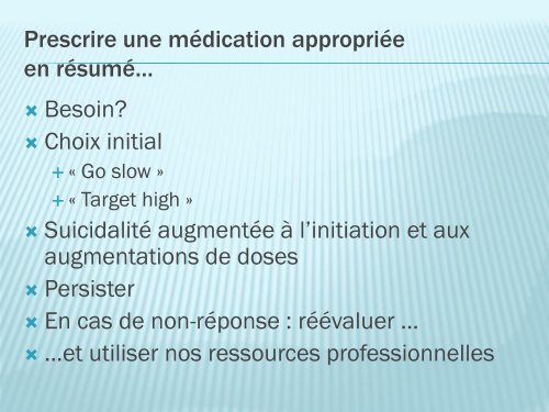 Dr Yves Lambert-Le médecin et l'ado qui déprime.pdf - CSSS des ...