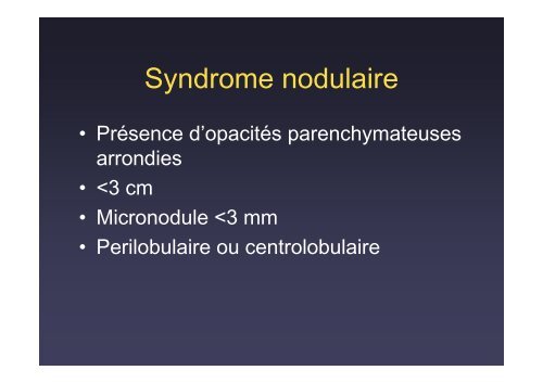 Sémiologie élémentaire thoracique