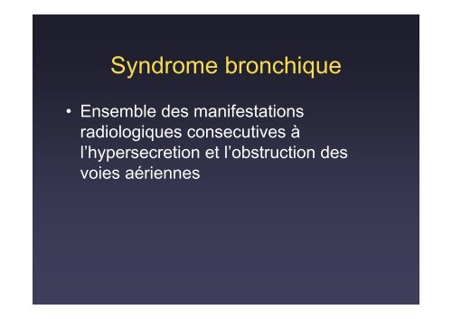 Sémiologie élémentaire thoracique