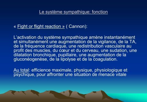 Le système nerveux autonome Energies Wei et Rong