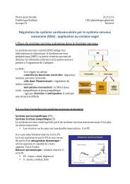 Cours 4 - Physiologie cardiovasculaire - Site des O2 Rennes