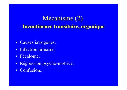 INCONTINENCE URINAIRE DU SUJET AGE - Medco 59 62