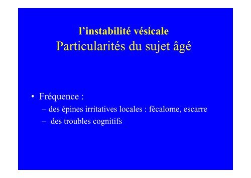 INCONTINENCE URINAIRE DU SUJET AGE - Medco 59 62