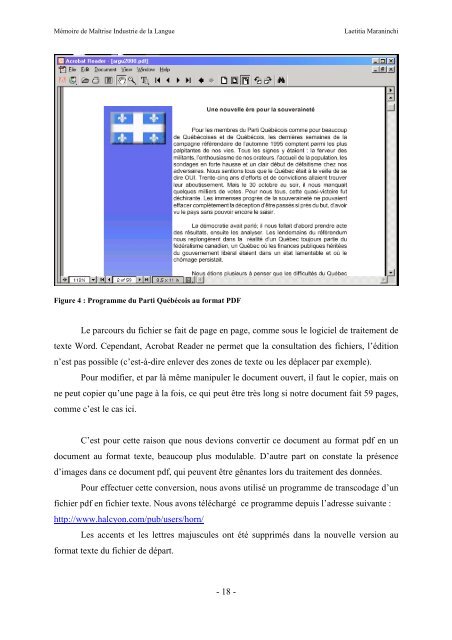 Etude de marqueurs linguistiques pour une interprétation ... - Accueil