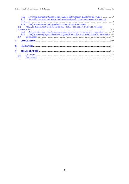 Etude de marqueurs linguistiques pour une interprétation ... - Accueil