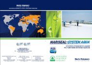 Brochure Mariseal System Aqua - Maris Polymers