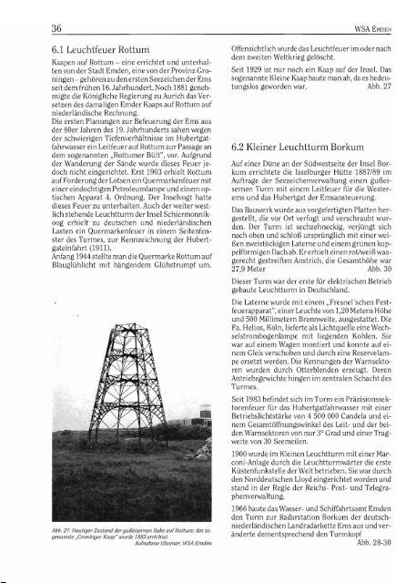 Festschrift 175 Jahre staatlicher Wasserbau in Emden - Wasser- und ...