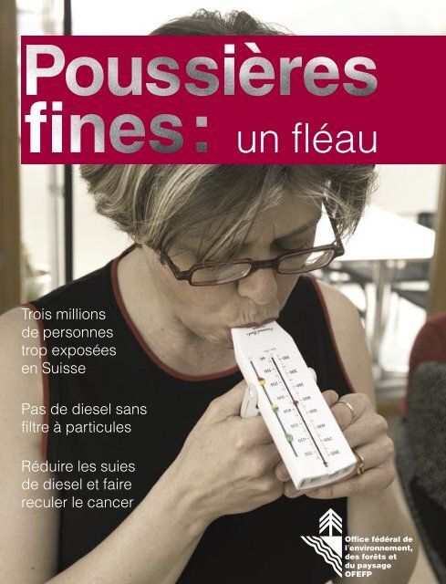 "Poussières fines, un fléau" (PDF, 1.1 Mo)