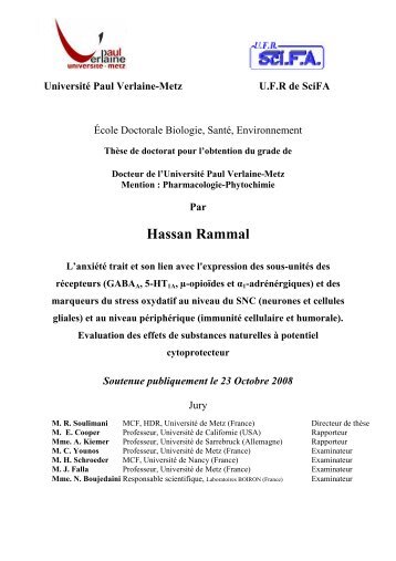 Hassan Rammal - Bibliothèques de l'Université de Lorraine