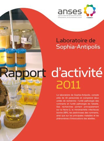 Laboratoire de Sophia-Antipolis - Anses
