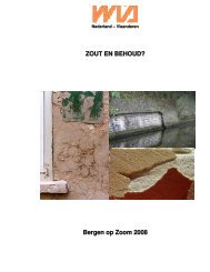 ZOUT EN BEHOUD? Bergen op Zoom 2008 - WTA