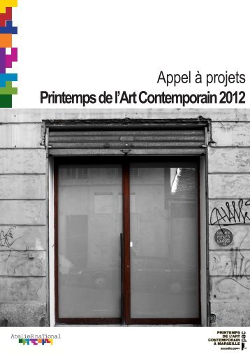 Appel à projets Printemps de l'Art Contemporain ... - AtelieRnaTional