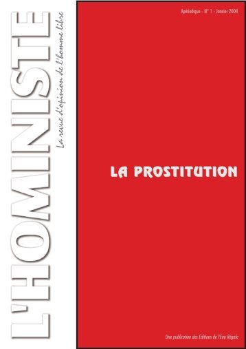 L'HOMINISTE - La revue d'opinion de l'homme libre