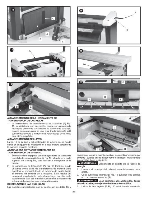 Cepillo Portátil de 317 mm