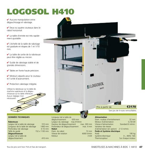 Catalogue des produits - Logosol France