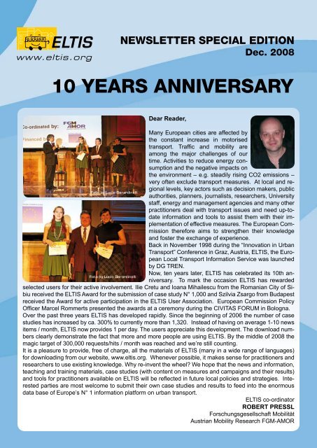 10 YEARS ANNIVERSARY - Eltis