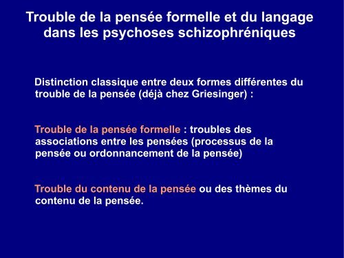 La psychose confusionnelle vs. la cataphasie - Cercle d'excellence ...