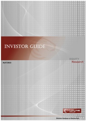 Investor guide 2012_Avril 2013_V2 - Bourse de Casablanca