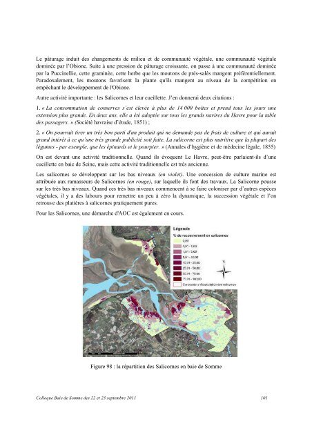 Actes du COLLOQUE BAIE DE SOMME - Syndicat Mixte Baie de ...