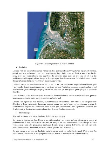 Actes du COLLOQUE BAIE DE SOMME - Syndicat Mixte Baie de ...