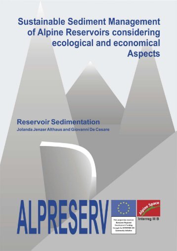 Reservoir Sedimentation - Alpine-space.org