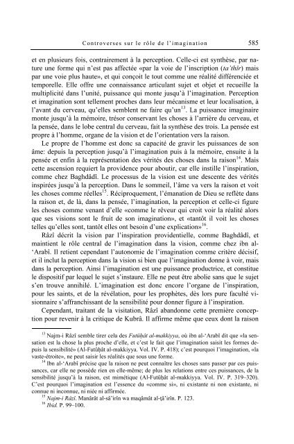 Paul Ballanfat CONTROVERSES SUR LE RÔLE DE L'IMAGINATION