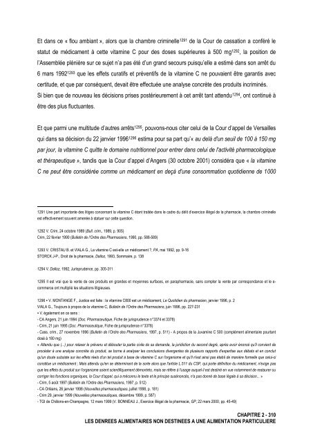 La notion de denrées alimentaires - Université d'Avignon et des ...