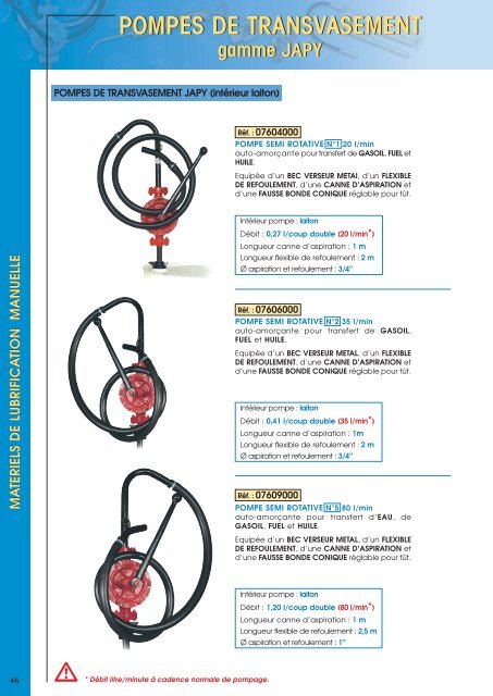 Pompes De Transvasement G