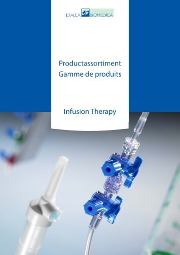 Infusietherapie (PDF) - Dialex Biomedica