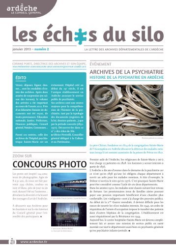 Les Echos du Silo n°2 - Ardèche