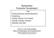 Rechtsmedizin Forensische Traumatologie 2 - Institut für ...