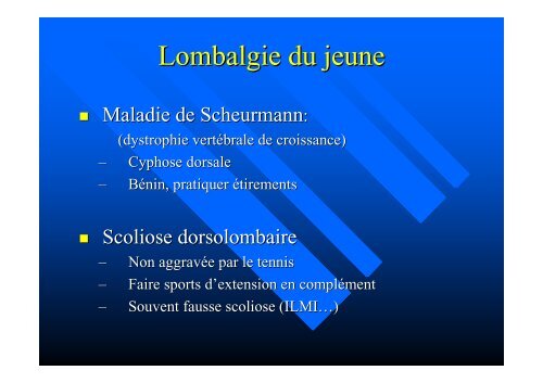 LA TRAUMATOLOGIE DU JOUEUR DE TENNIS - pdf