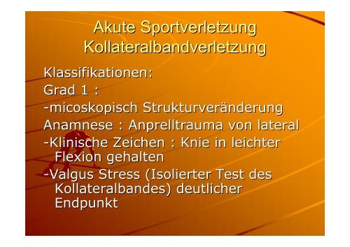 traumatologie - Sportmedizin, Prävention und Rehabilitation