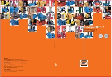 Catalogue 2007 - 1 - G.M.P. S.p.A.