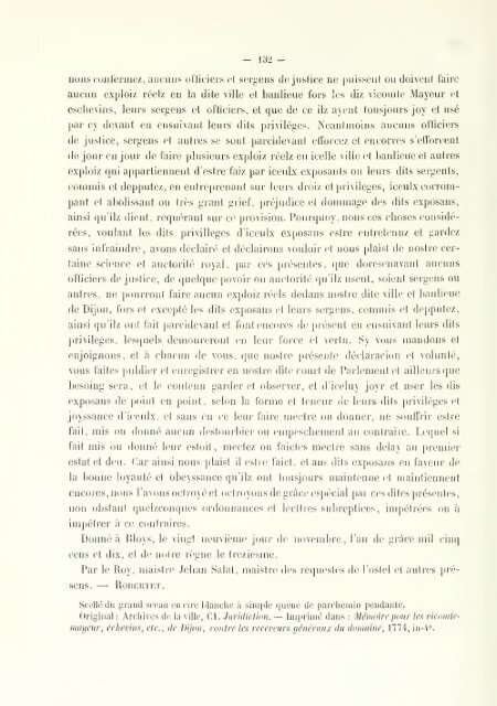 Chartes de communes et d'affranchissements en Bourgogne