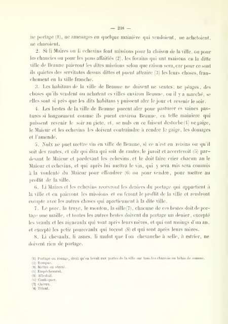 Chartes de communes et d'affranchissements en Bourgogne