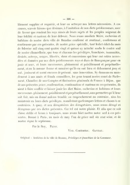 Chartes de communes et d'affranchissements en Bourgogne