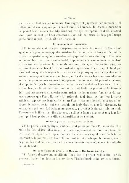 Chartes de communes et d'affranchissements en Bourgogne