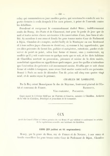 Chartes de communes et d'affranchissements en Bourgogne