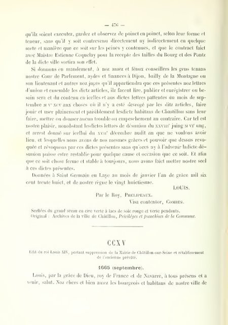 Chartes de communes et d'affranchissements en Bourgogne