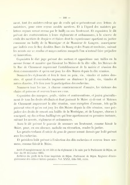 Chartes de communes et d'affranchissements en Bourgogne