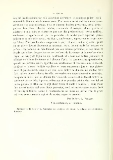 Chartes de communes et d'affranchissements en Bourgogne