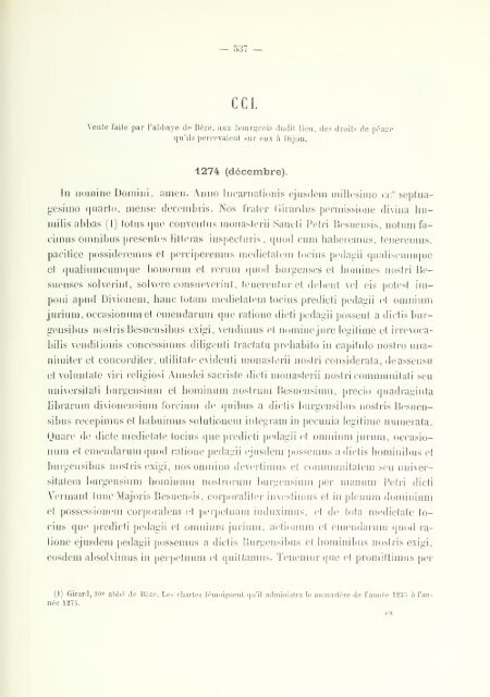 Chartes de communes et d'affranchissements en Bourgogne