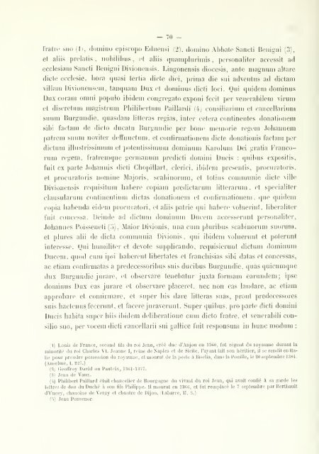 Chartes de communes et d'affranchissements en Bourgogne