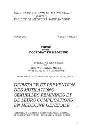 Dépistage et prévention des mutilations ... - Intact-network.net