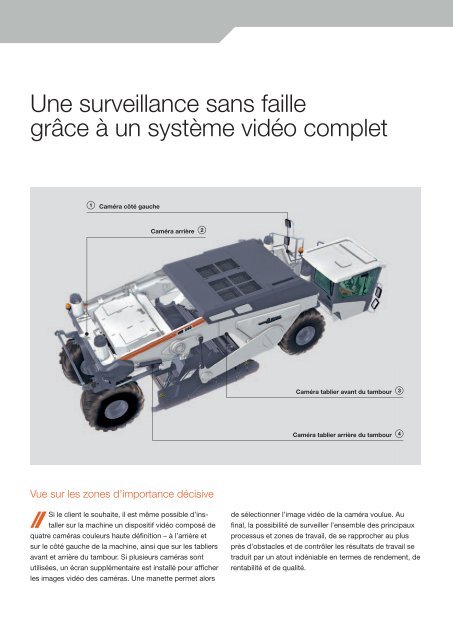 Recycleur à froid et stabilisateur de sols WR 240 ... - Wirtgen America