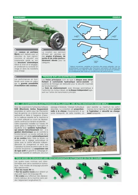 PANORAMIC AVEC STABILISATEURS - Merlo